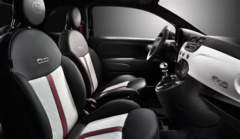 gucci fiat 500 interior.